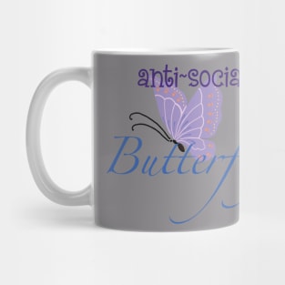 Anti-Social Butterfly Mug